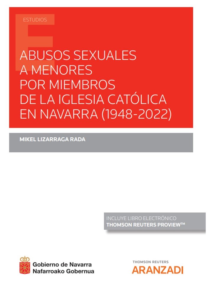 ABUSOS SEXUALES A MENORES POR MIEMBROS DE LA IGLESIA CATOLI, de LIZARRAGA RADA,MIKEL | portada del libro