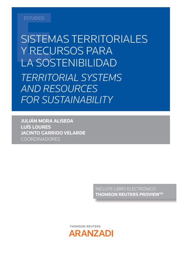 Sistemas territoriales y recursos para la sostenibilidad (Papel e-book), de GARRIDO VELARDE,JACINTO | portada del libro