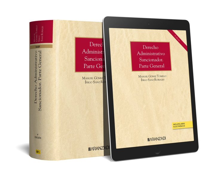 Derecho Administrativo Sancionador. Parte General (Papel e-book), de MANUEL GOMEZ TOMILLO | portada del libro