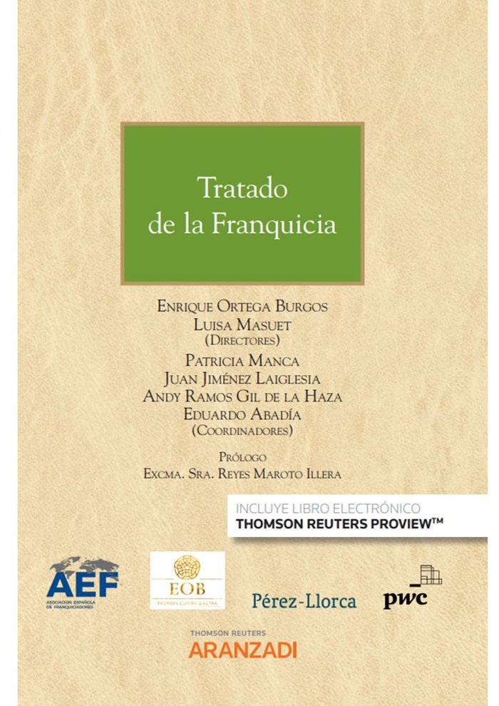 Tratado de la Franquicia (Papel e-book), de ORTEGA,ENRIQUE | portada del libro