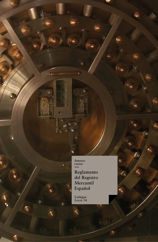 Reglamento del Registro Mercantil Español, de Varios, Autores | portada del libro