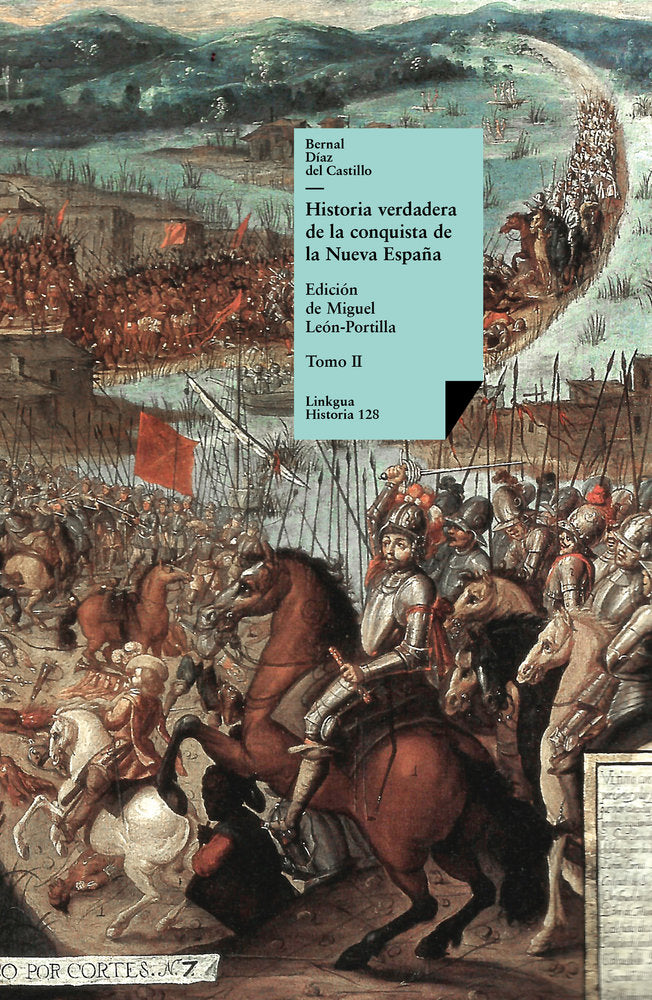 Historia verdadera de la conquista de la Nueva España, de Díaz del Castillo, Bernal | portada del libro