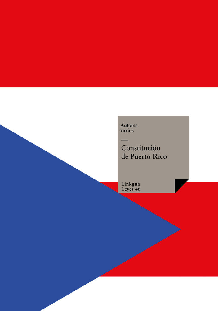 Constitución de Puerto Rico, de Varios, Autores | portada del libro