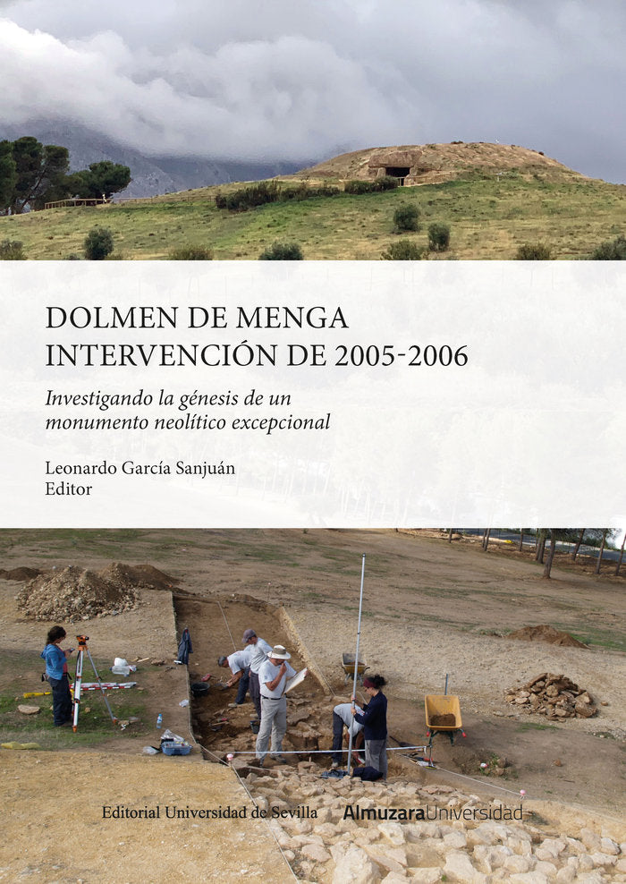 DOLMEN DE MENGA. INTERVENCIモN DE 2005-2006 | portada del libro