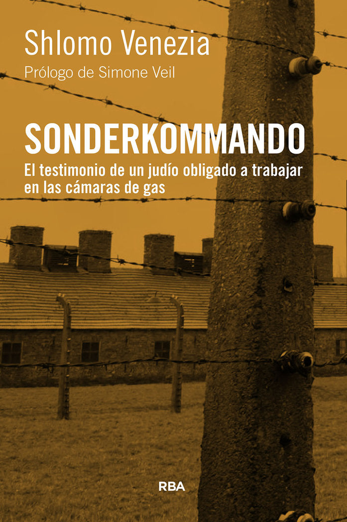 SONDERKOMMANDO, de VENEZIA | portada del libro
