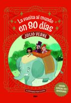 VUELTA AL MUNDO EN 80 DÍAS, LA, de Julio Verne | portada del libro