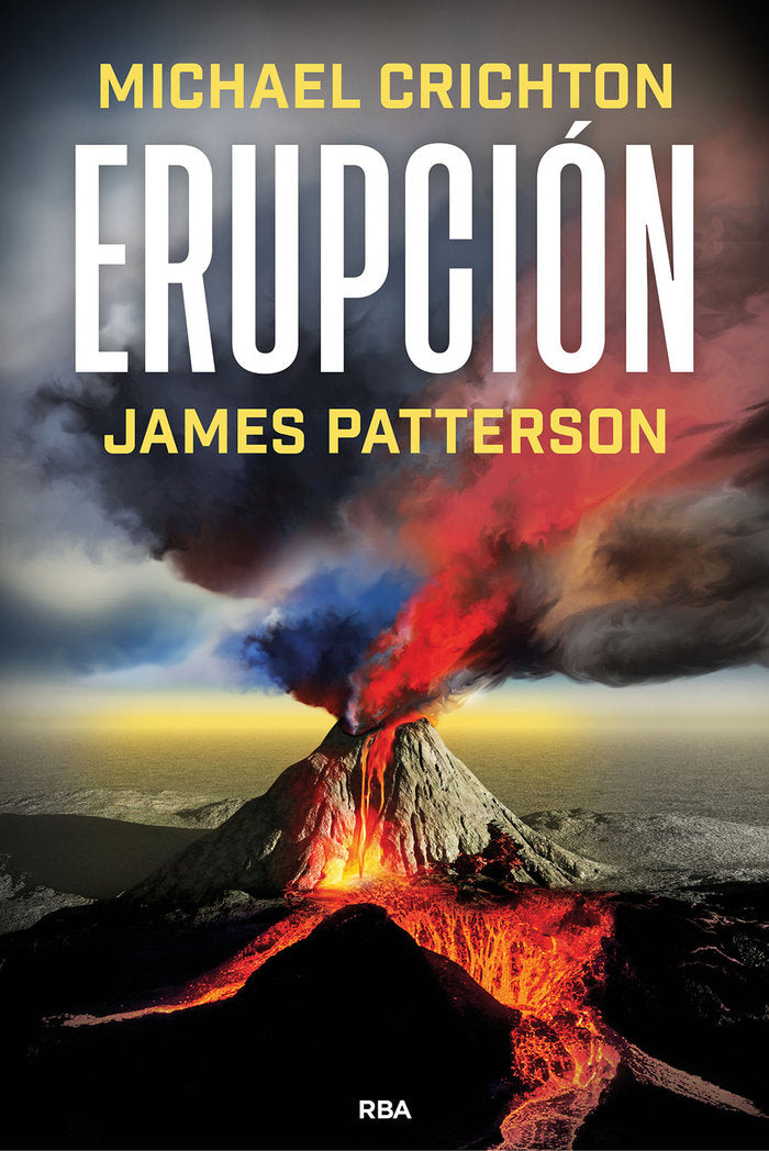 ERUPCIÓN, de PATTERSON | portada del libro