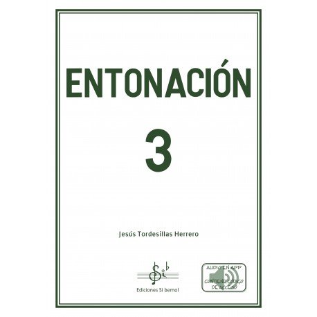 ENTONACION 3, de JESUS TORDESILLAS HERRERO | portada del libro