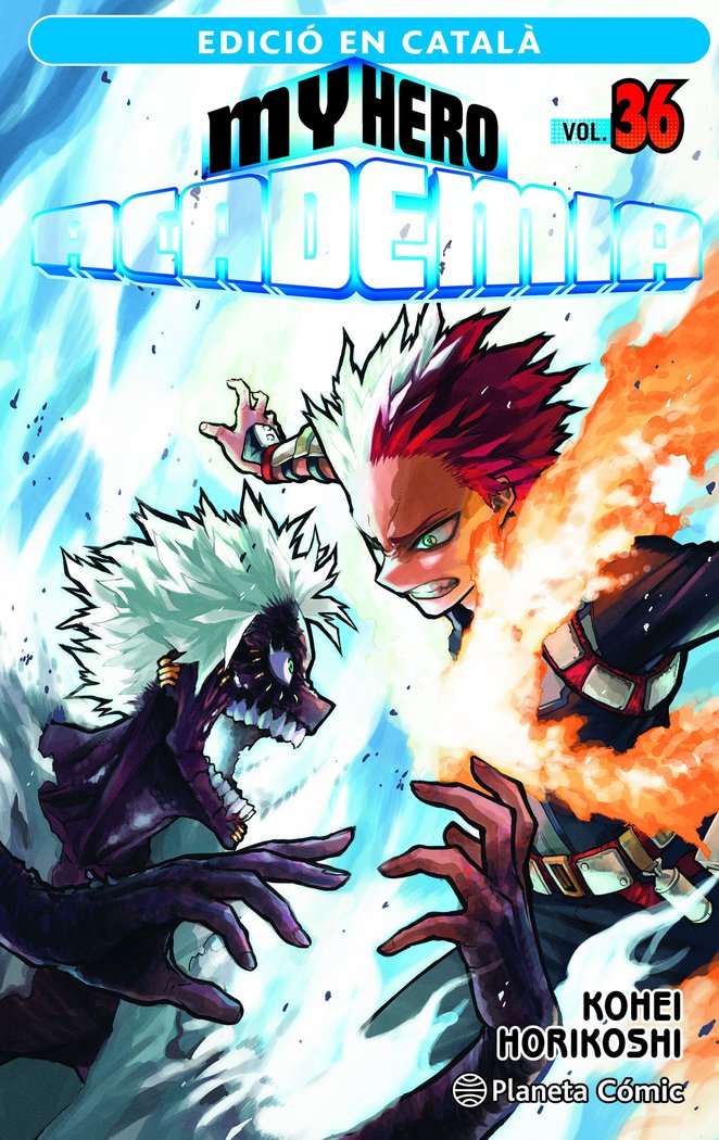 MY HERO ACADEMIA Nº 36 (CATALA), de HORIKOSHI, KOHEI | portada del libro