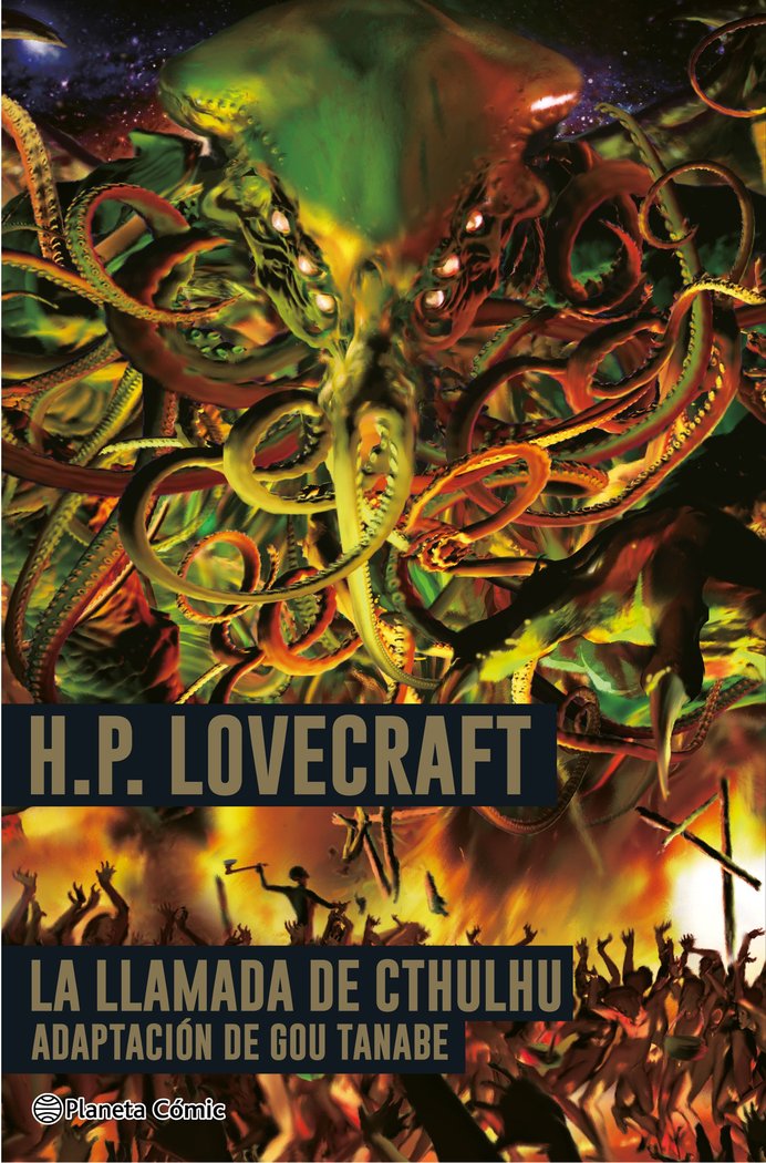 LA LLAMADA DE CTHULHU- LOVECRAFT, de TANABE, GOU | portada del libro