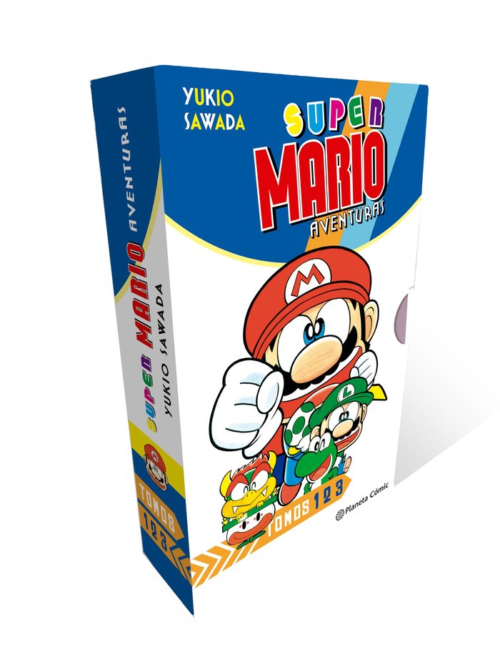 Pack Super Mario nº 1+2+3, de SAWADA | portada del libro