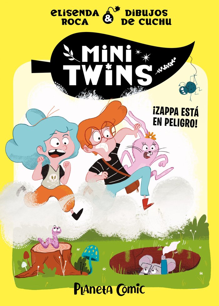 MINITWINS Nº 02 ZAPPA CORRE PELIGRO, de ROCA PALET, ELISENDA | portada del libro