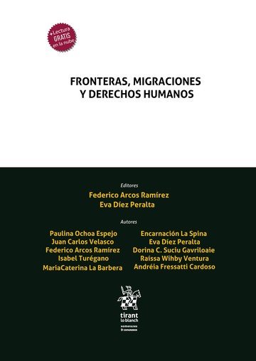 FRONTERAS, MIGRACIONES Y DERECHOS HUMANOS, de ARCOS RAMIREZ | portada del libro