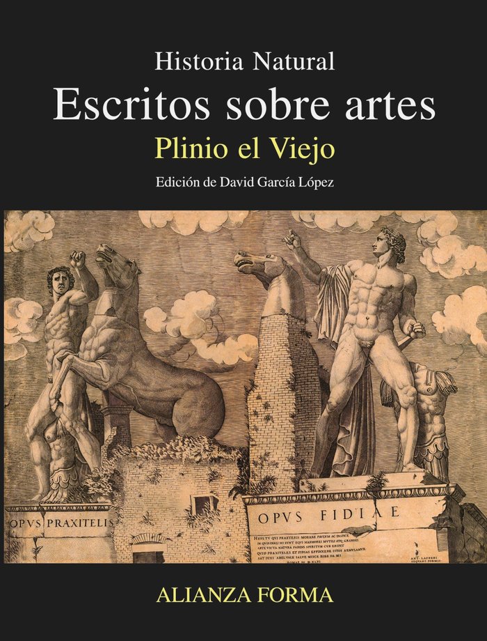 Escritos sobre artes, de PLINIO EL VIEJO | portada del libro