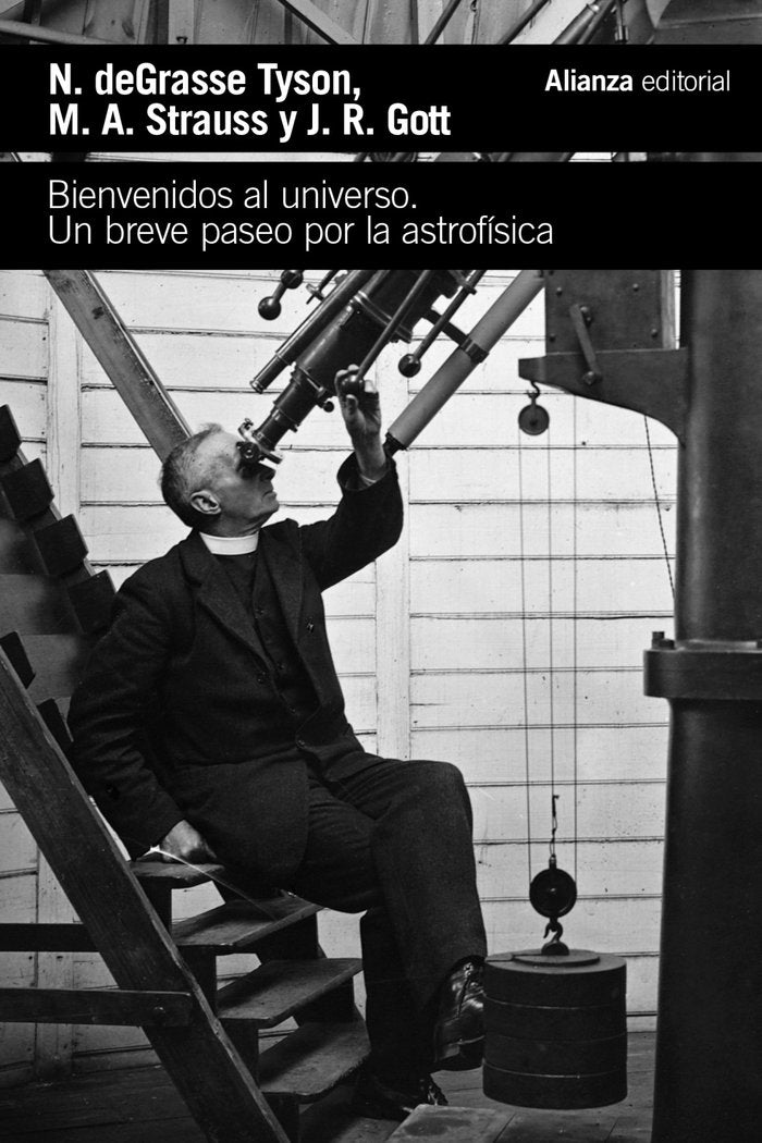 BIENVENIDOS AL UNIVERSO, de DEGRASSE TYSON, NEIL | portada del libro