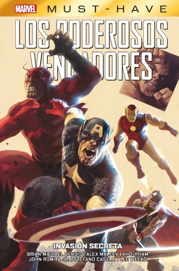PODEROSOS VENGADORES 3 INVASION SECRETA, de ALEX MALEEV | portada del libro