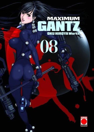 GANTZ MAXIMUM 8, de HIROYA OKU | portada del libro