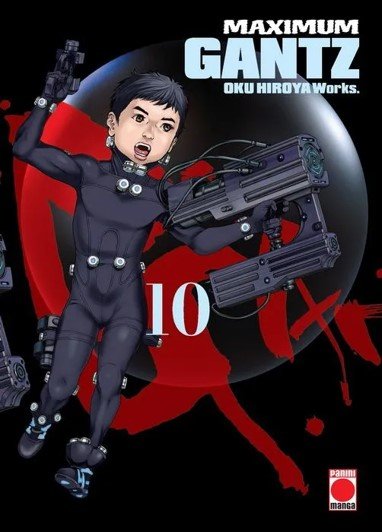 GANTZ MAXIMUM 10, de HIROYA OKU | portada del libro