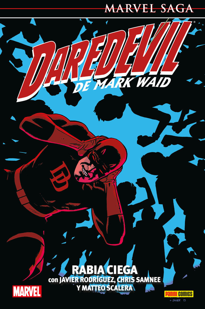 Marvel saga daredevil de mark waid 6. rabia ciega, de MATTEO SCALERA | portada del libro