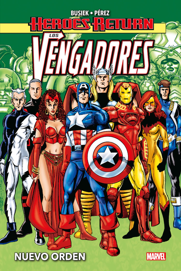 HRT10 VENGADORES 3 NUEVO ORDEN, de GEORGE PEREZ | portada del libro