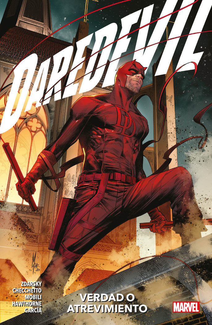 MP46 DAREDEVIL 5 VERDAD O ATREVIMIENTO, de CHIP ZDARSKY | portada del libro