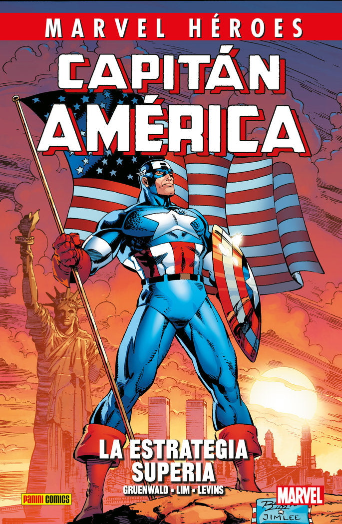 CAPITAN AMERICA DE MARK GRUENWALD 4 LA ESTRATEGIA SUPERIA, de RANDALL FRENZ | portada del libro