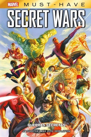 MST97 SECRET WARS GUERRAS SECRETAS, de MIKE ZECK | portada del libro