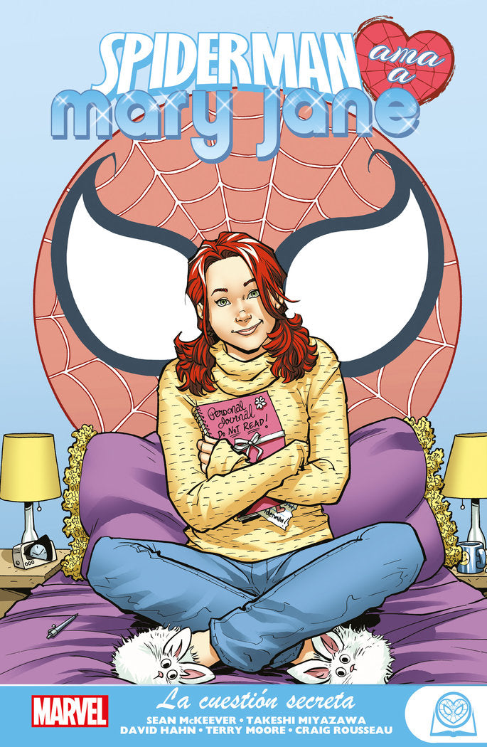 SPIDERMAN AMA A MARY JANE 3 LA CUESTION SECRETA, de DAVID HAHN | portada del libro