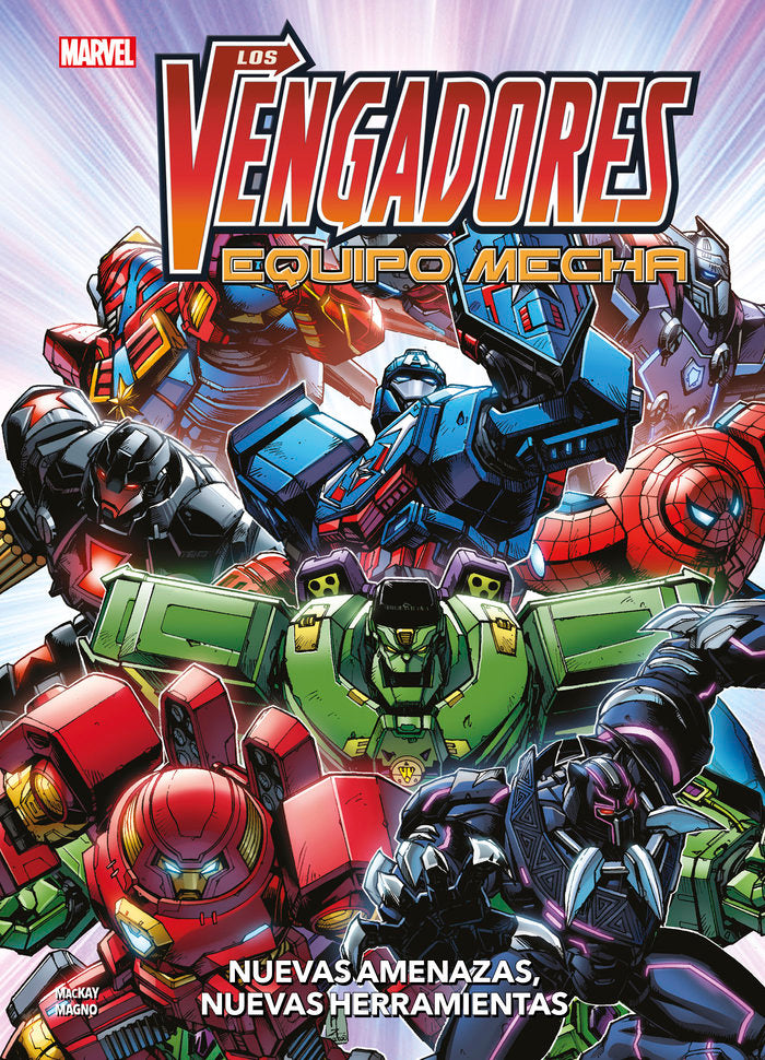 MARVEL ACTION LOS VENGADORES. MECH STRIKE, de JED MACKAY | portada del libro