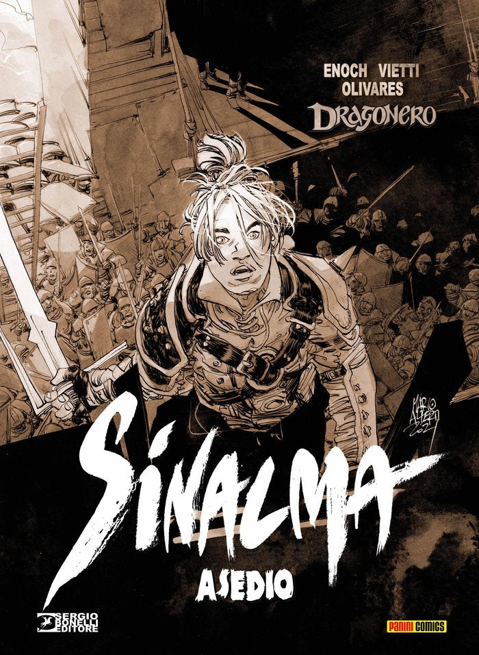 Sin alma 7. asedio, de STEFANO VIETTI#PAOLO FRANCESCUTTO#GIANCA | portada del libro