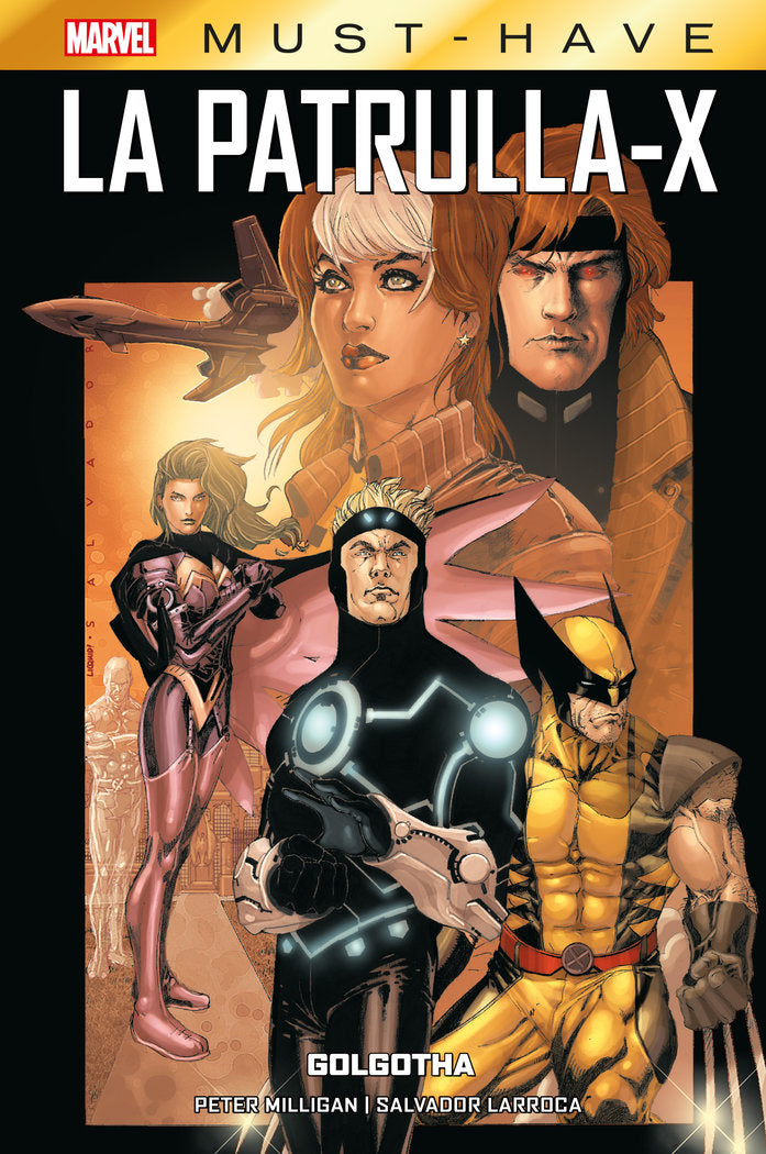 LA PATRULLA X 1 GOLGOTHA, de PETER MILLIGAN | portada del libro