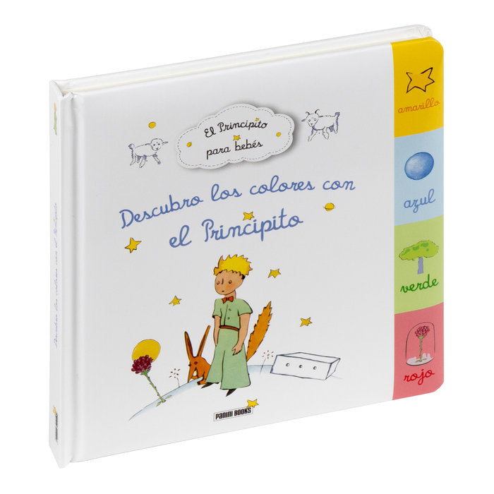 DESCUBRO LOS COLORES CON EL PRINCIPITO, de ANTOINE DE SAINTEXUPERY | portada del libro
