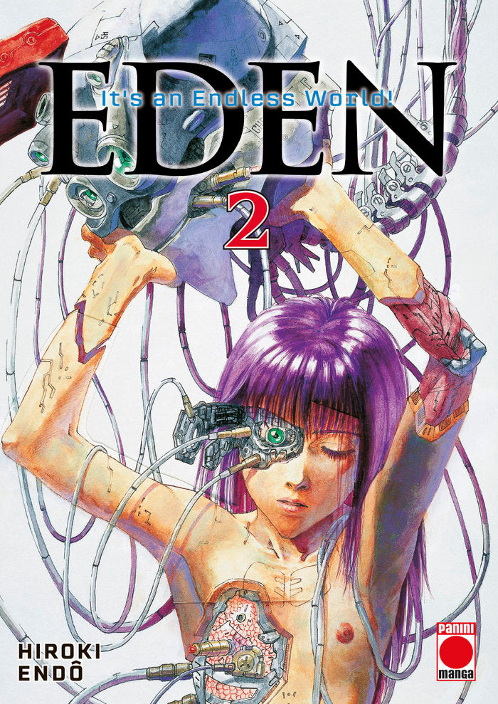 MAXIMUM EDEN 02 IT´S AN ENDLESS WORLD, de HIROKI ENDO | portada del libro
