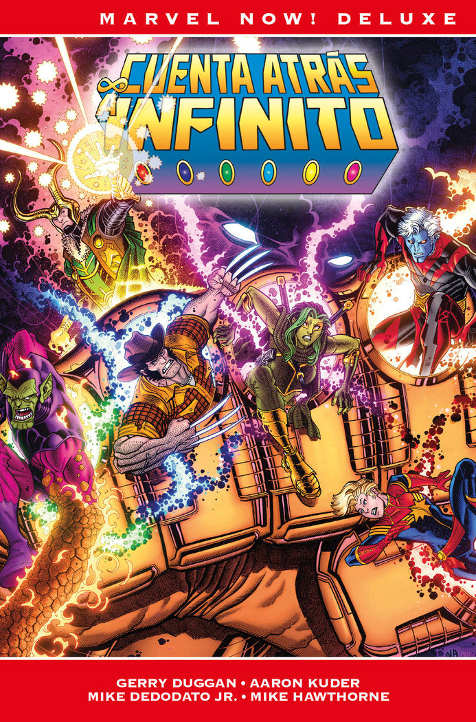 CUENTA ATRAS A INFINITO, de MIKE HAWTHORNE | portada del libro