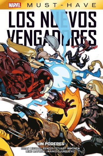MST99 NUEVOS VENGADORES 12 SIN PODERES, de JONATHAN HICKMAN | portada del libro