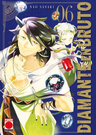 DIAMANTE EN BRUTO 06, de NAO SASAKI | portada del libro