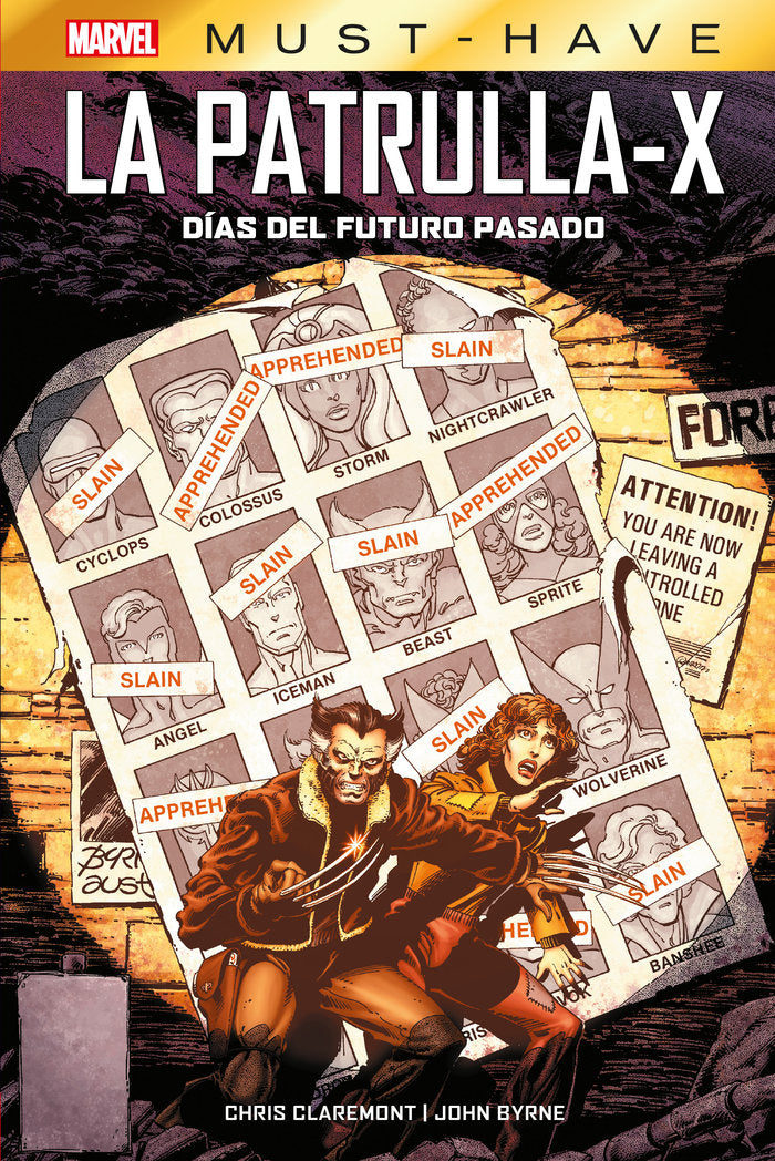 MST115 PATRULLA-X DIAS DEL FUTURO PASADO, de CHRIS CLAREMONT | portada del libro