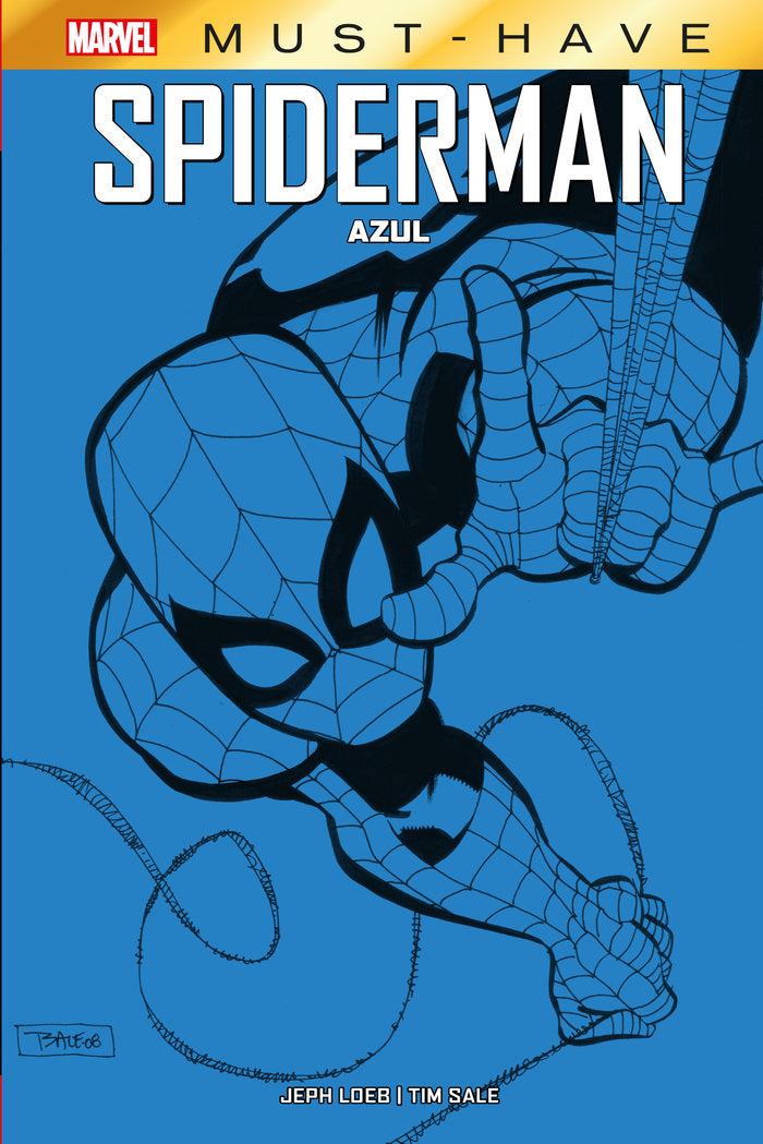MST116 SPIDERMAN AZUL, de TIM SALE | portada del libro