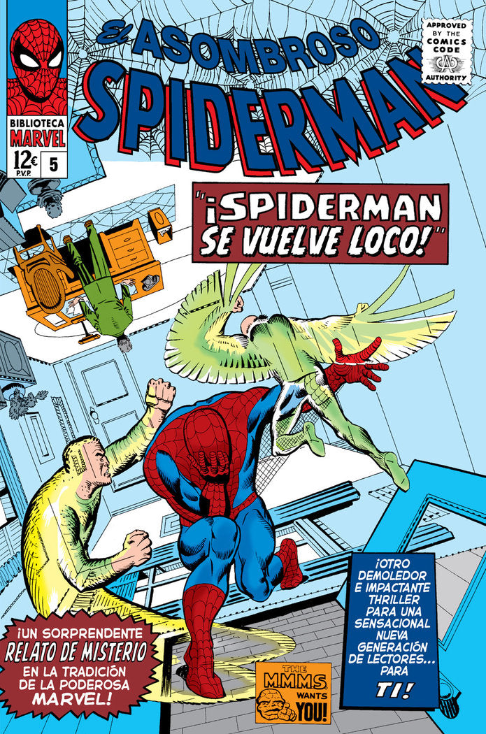 BIBM32 ASOMBROSO SPIDERMAN 5 1964-1965, de STEVE DITKO | portada del libro