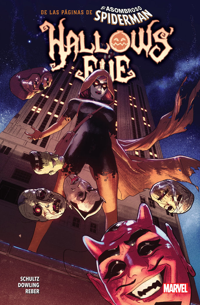 SPIDERMAN HALLOW'S EVE, de MICHAEL DOWLING | portada del libro