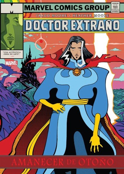 GTM10 DOCTOR EXTRAÑO AMANECER DE OTOÑO, de TRADD MOORE | portada del libro