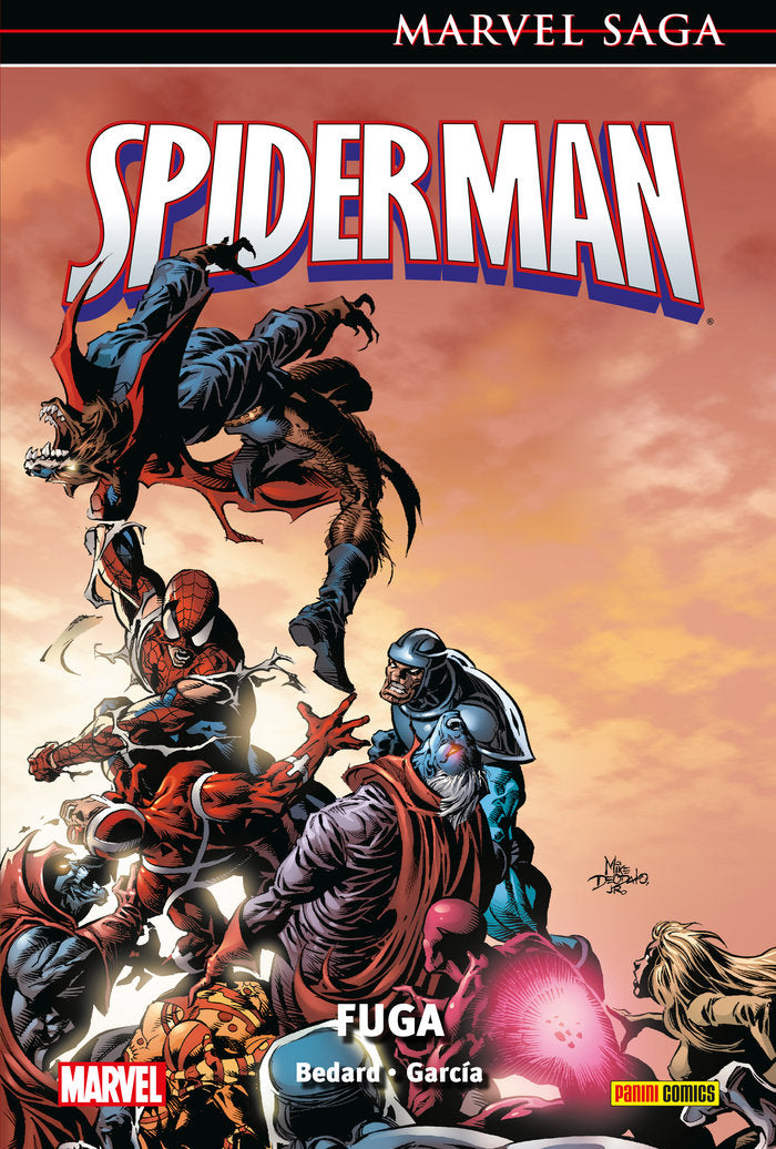 SPIDERMAN UNLIMITED 3 FUGA, de TONY BEDARD | portada del libro