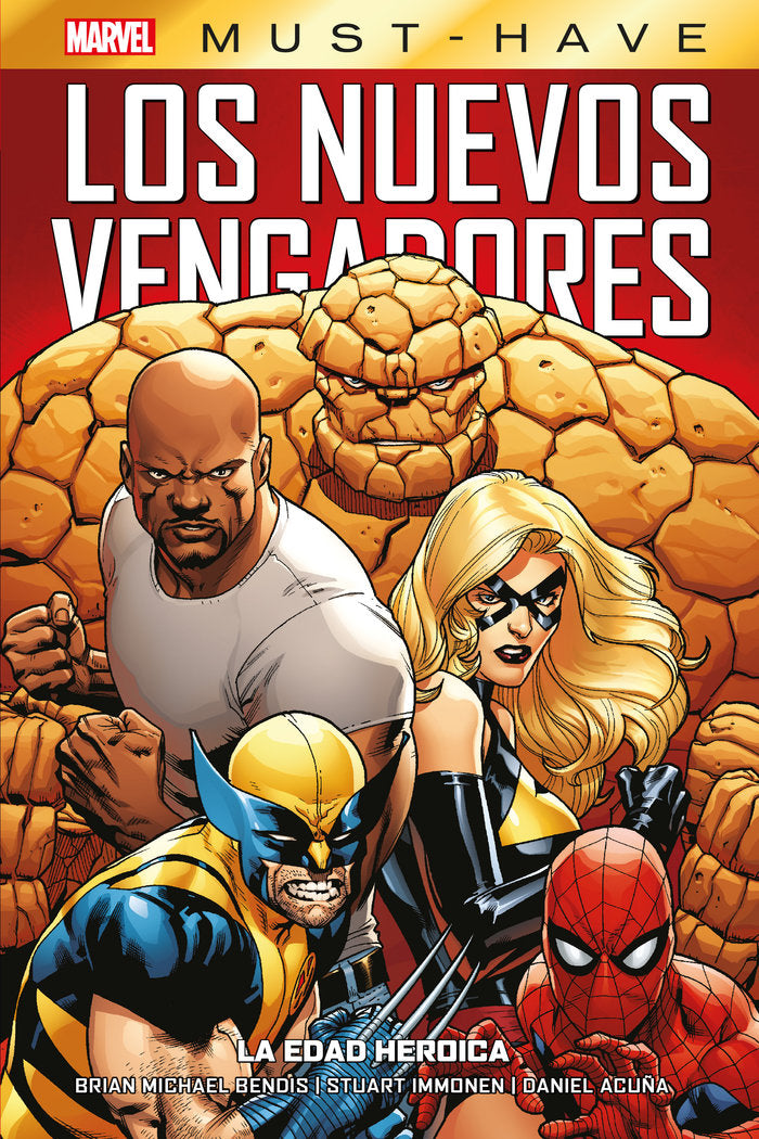 MST117 NUEVOS VENGADORES 14 EDAD HEROICA, de DANIEL ACUÑA | portada del libro