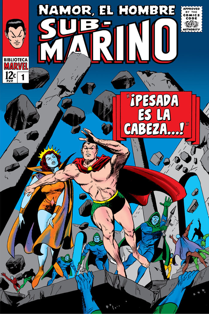 BIBM34 NAMOR HOMBRE SUBMARINO 1 1965 66, de STAN LEE | portada del libro