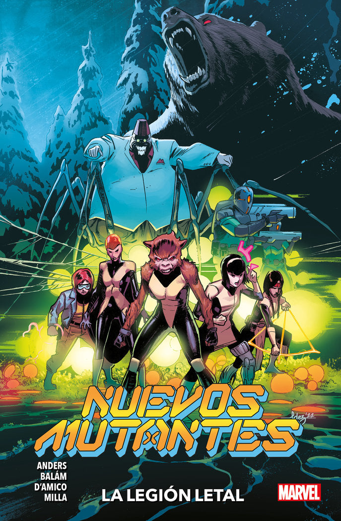 NUEVOS MUTANTES LA LEGION LETAL, de ENID BALAM | portada del libro