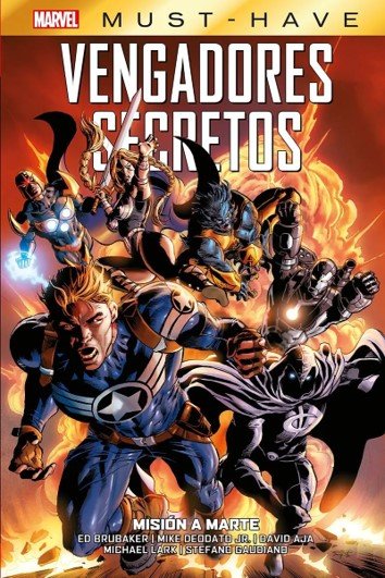 MST120 VENGAD SECRETOS 1 MISION MARTE, de ED BRUBAKER | portada del libro