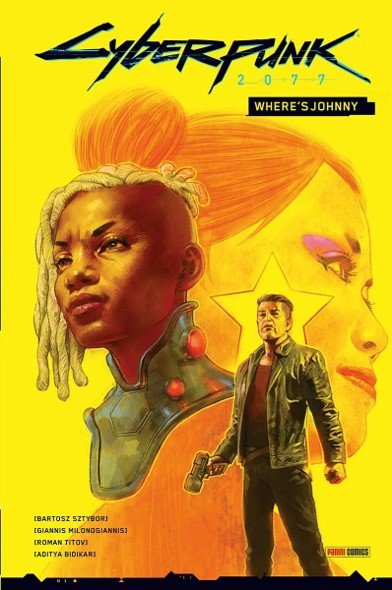 CYBERPUNK 2077 WHERE IS JOHNNY, de BARTOSZ SZTYBOR | portada del libro