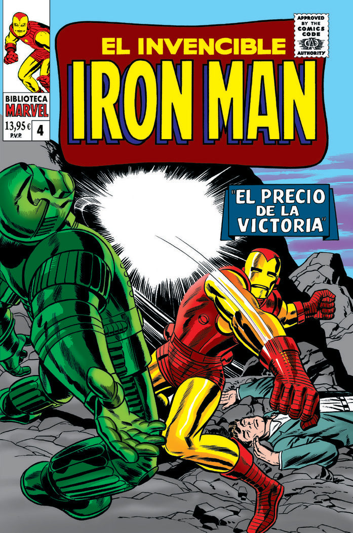 BIBM40 INVENCIBLE IRON MAN 4 1965-66 PRE, de AL HARTLEY | portada del libro