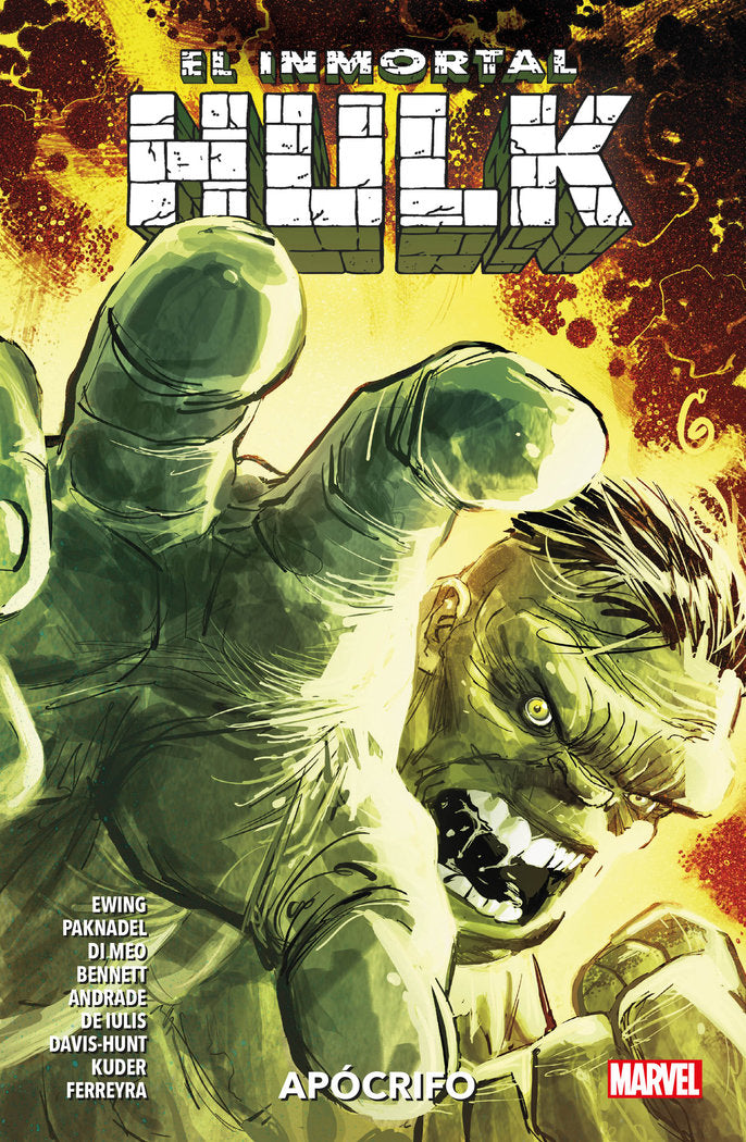 MP82 INMORTAL HULK 11 APOCRIFO, de MATTIA DE IULIS | portada del libro