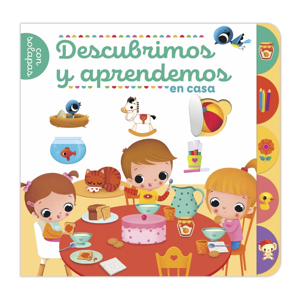 DESCUBRIMOS Y APRENDEMOS EN CASA | portada del libro